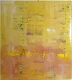 Dianne Neuman, Untitled (Pink and yellow), 2003, acrylic on canvas