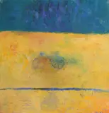 Pia Stern, Untitled (Bicycle), 1997, oil on paper