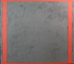Michelle Stuart, Suomi Tunturi Chart, 1983, oil on canvas