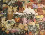 Michele Martin Taylor, Kiku Rancho, 1983, oil on canvas