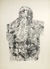 Misch Kohn, Figure, 1961, Lithograph on Rives BFK paper