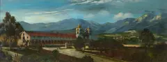 John Sykes, Mission, oil on board