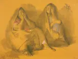 Madre e Hija (B. 14) by Francisco Zúñiga, 1974, Lithograph and screenprint in colors on Fabriano paper, offered Jul 2012