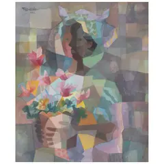 Romeo Tabuena, Untitled, 1982, Acuarela sobre papel