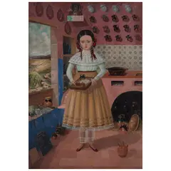 Horacio Rentería, Untitled, Óleo sobre tela