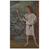 Arturo García Bustos, Retrato, Óleo sobre tela
