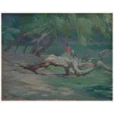 José Luis Bardasano Baos, Untitled, Óleo sobre tela