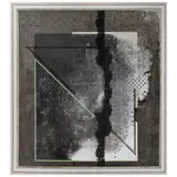 Alfonso Mena, Hojas verdes, 1997, Óleo y cera en frío sobre lino