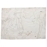 Roberto Montenegro, La Iliada y la Odisea, Tinta sobre papel