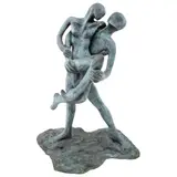 Carol Miller, Pareja, 1984, Escultura en bronce sin número de tiraje