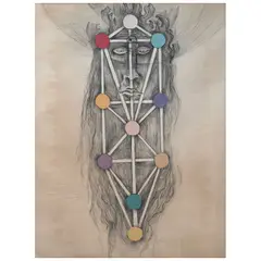 Leonora Carrington, Janan, de la carpeta El Dybbuk, Litografía 31 / 100