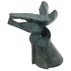 Enrique Carbajal Sebastian, Nezahualcóyotl / Coyote en ayuno, 2005, Escultura en bronce 81 / 100