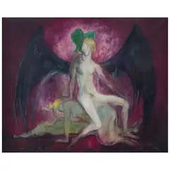 José García Ocejo, Drácula, Óleo sobre tela