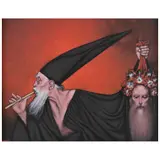 Rafael Coronel, Minueto al Santiago (Saint James), 2008, Giclée sobre tela