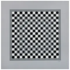Julio Le Parc, Sin título, ca. 1960, Serigrafía 40 / 125
