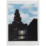 René Magritte, L'Empire des lumières, Litografía 109 / 300, edición póstuma