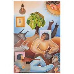 Untitled by Álvaro Santiago, Gouache sobre papel, offered Aug 2026