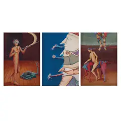 Adela Trueta, Untitled, Óleo sobre madera