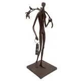 Charlotte Yazbek, Buscador de Pájaros, 1971, Escultura en bronce sin número de tiraje
