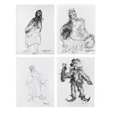 Marysole Wörner Baz, Untitled, Tinta sobre papel
