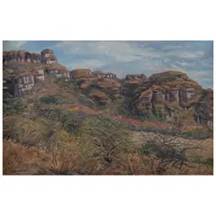 Nicolás Moreno, Untitled, Óleo sobre masonite