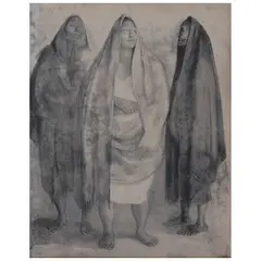 Tres mujeres de pie I by Francisco Zúñiga, 1974, Litografía 60 / 83, sold Aug 2026