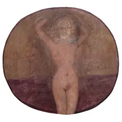 Francisco Corzas, Aparición nocturna, Mixta sobre cartoncillo