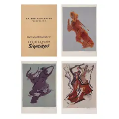 David Alfaro Siqueiros, De la suite Prison fantasies Portafolio I y II, Litografías 206 / 250 y 86 / 250