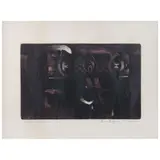 Fernando de Szyszlo, Untitled, Grabado al aguafuerte y aguatinta prueba de estado