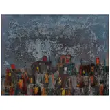 Leonardo Nierman, Untitled, Acrílico sobre masonite