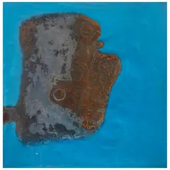 Fernando Ramos Prida, Azul, Óleo sobre tela