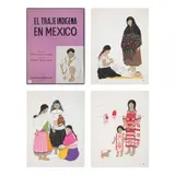 Teresa Castelló Yturbe, El traje indígena mexicano, 1965, Serigrafías sin número de tiraje