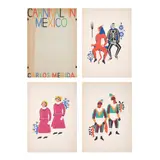 Carlos Mérida, Carnival in México, 1940, Litografías 102 / 150