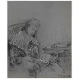 Leandro Izaguirre, Untitled, Carboncillo y pastel sobre papel