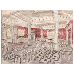 Roberto Montenegro, Untitled, Tinta y acuarela sobre papel