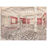 Roberto Montenegro, Untitled, Tinta y acuarela sobre papel