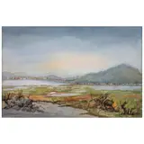 Ignacio Beteta, Paisaje, Acuarela sobre papel