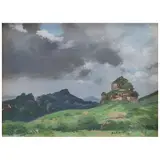 José Manuel Schmill, Untitled, Óleo sobre masonite
