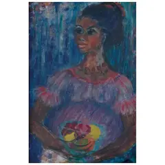 Julia Lopez, Untitled, Óleo sobre masonite