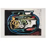 Alfredo Zalce, Centinela / Gato en pecera