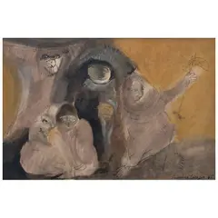 Francisco Corzas, Untitled, Tinta y óleo sobre papel