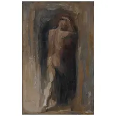 Francisco Moreno Capdevila, La puerta, 1964, Óleo sobre tela