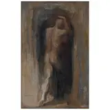 Francisco Moreno Capdevila, La puerta, 1964, Óleo sobre tela