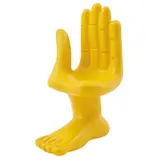 Pedro Friedeberg, Silla mano - pie, Escultura en cerámica policromada