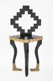 Pedro Friedeberg, Silla escalérica mágica, Escultura en bronce 2 / 6