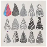 Pedro Friedeberg, Zigurats y Nogurats, 1973, Serigrafía 57 / 120