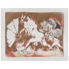 Sin título by Francisco Toledo, 1984, Serigrafía y gofrado I / IV P. A, sold Jun 2026