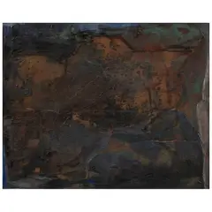 Irma Palacios, Paisaje inmóvil, 1988, Acrílico y arena sobre tela