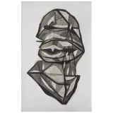 Gabriel Macotela, Untitled, Tinta, carboncillo y lápiz de grafito sobre papel