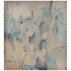 Gabriel Macotela, Paisaje urbano N° 9, Óleo sobre tela
